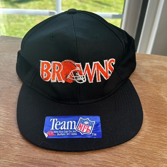 1980's Cleveland Browns NFL New Era Snapback Mint condition - Picture 1 of 7